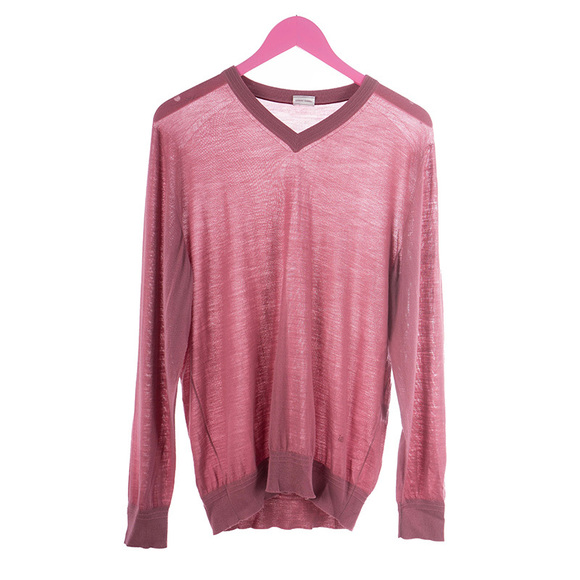Luciano Barbera Blouse Women size M Indian Red